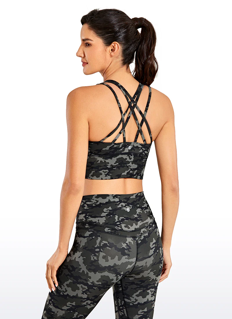 Nakedfeel Longline Bra Strappy Back - Image 13