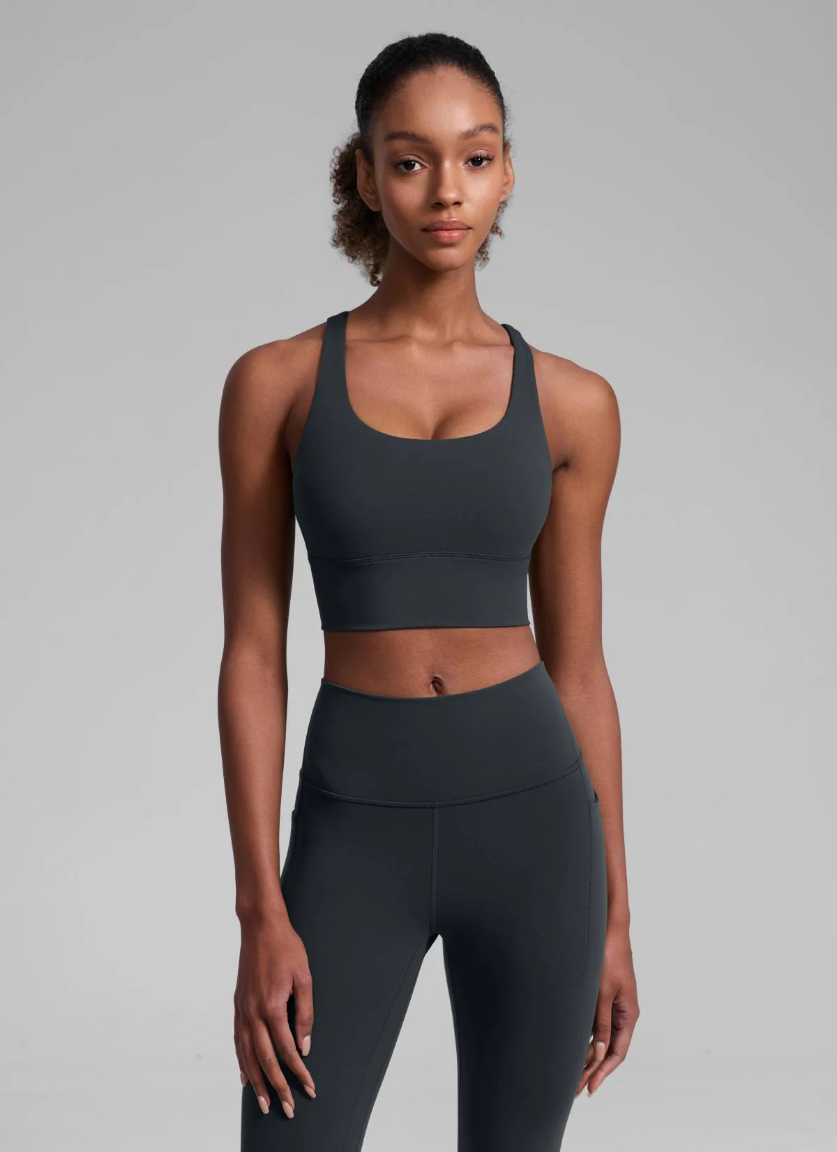 Nakedfeel Longline Criss Cross Back Bra - Image 13