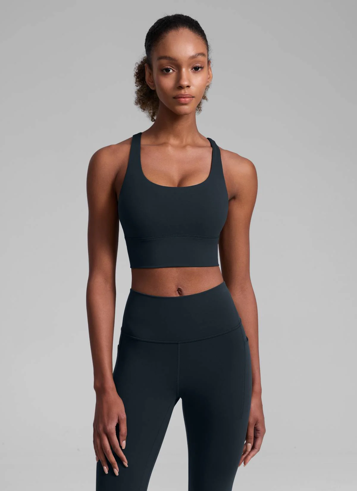 Nakedfeel Longline Criss Cross Back Bra - Image 18