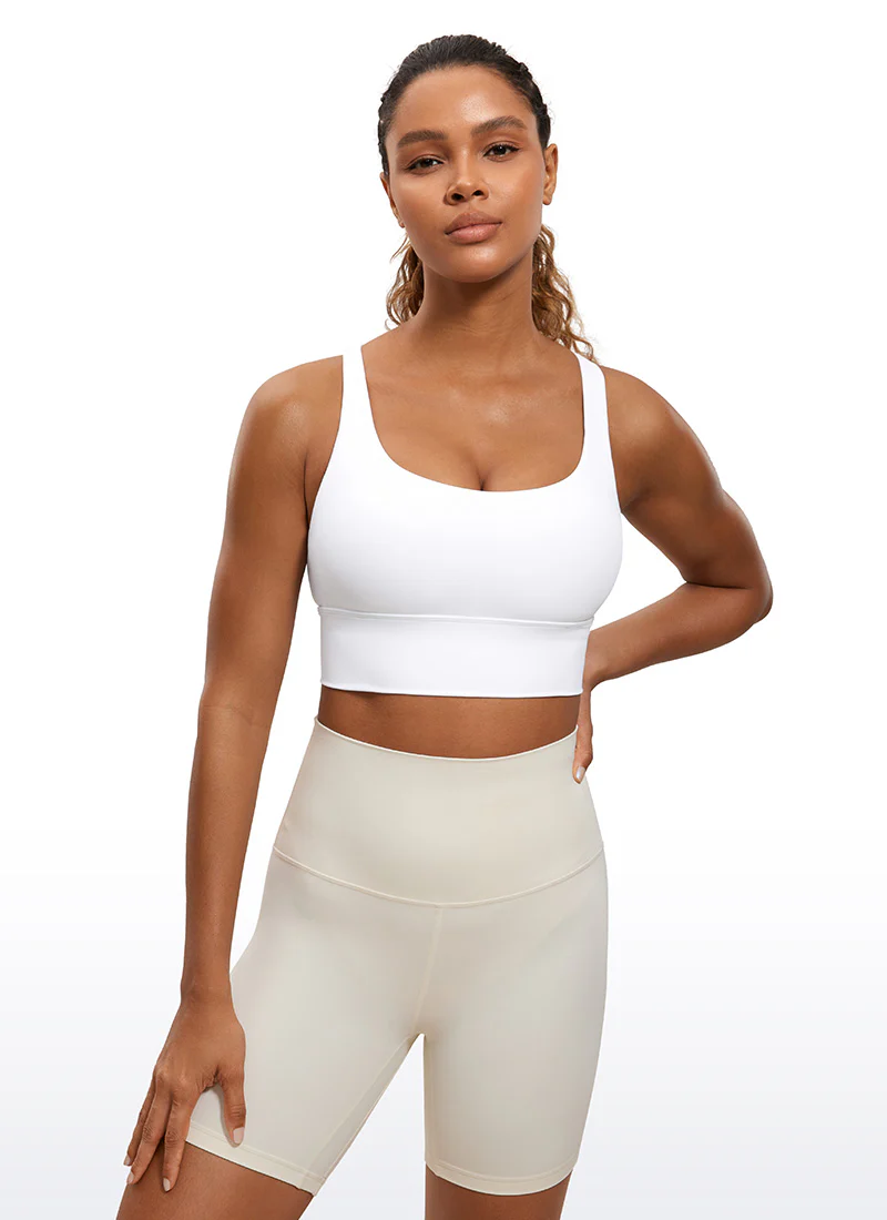 Nakedfeel Longline Criss Cross Back Bra - Image 23