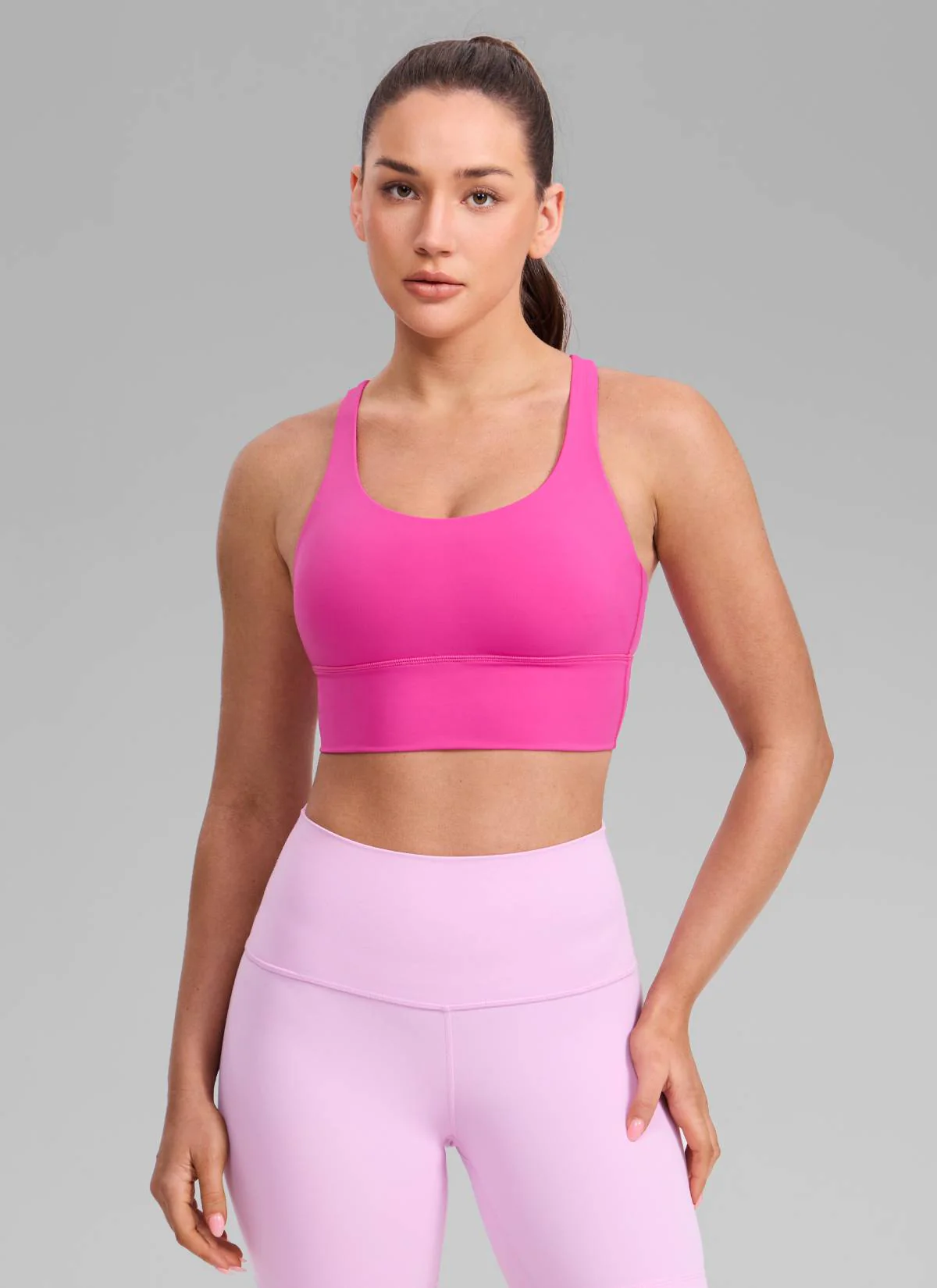 Nakedfeel Longline Criss Cross Back Bra - Image 28