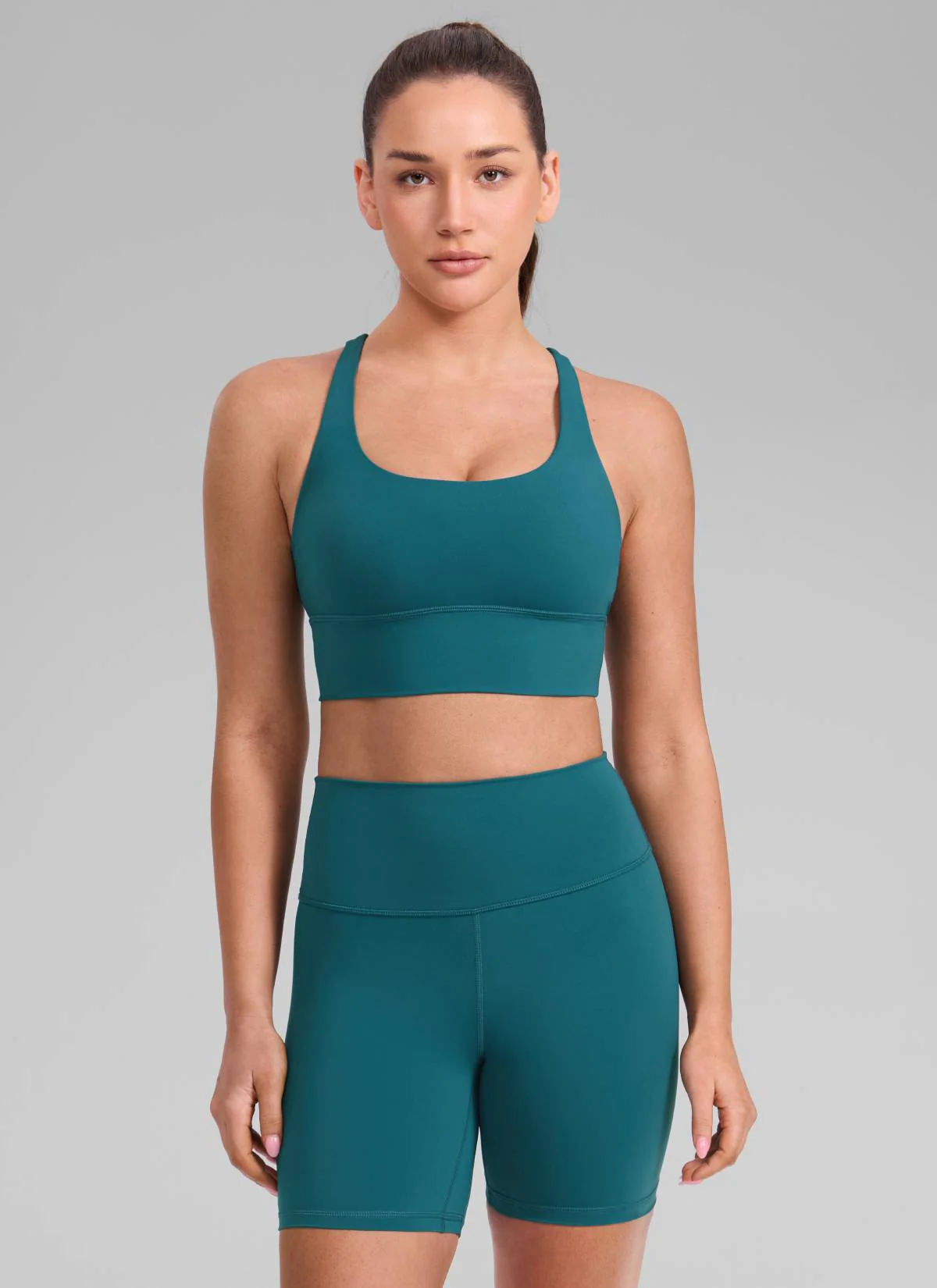 Nakedfeel Longline Criss Cross Back Bra - Image 2