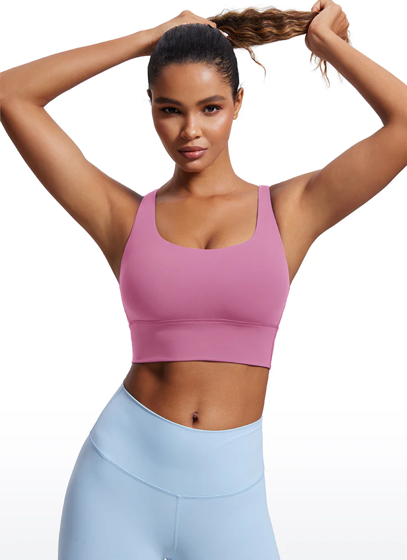 Nakedfeel Longline Criss Cross Back Bra - Image 15