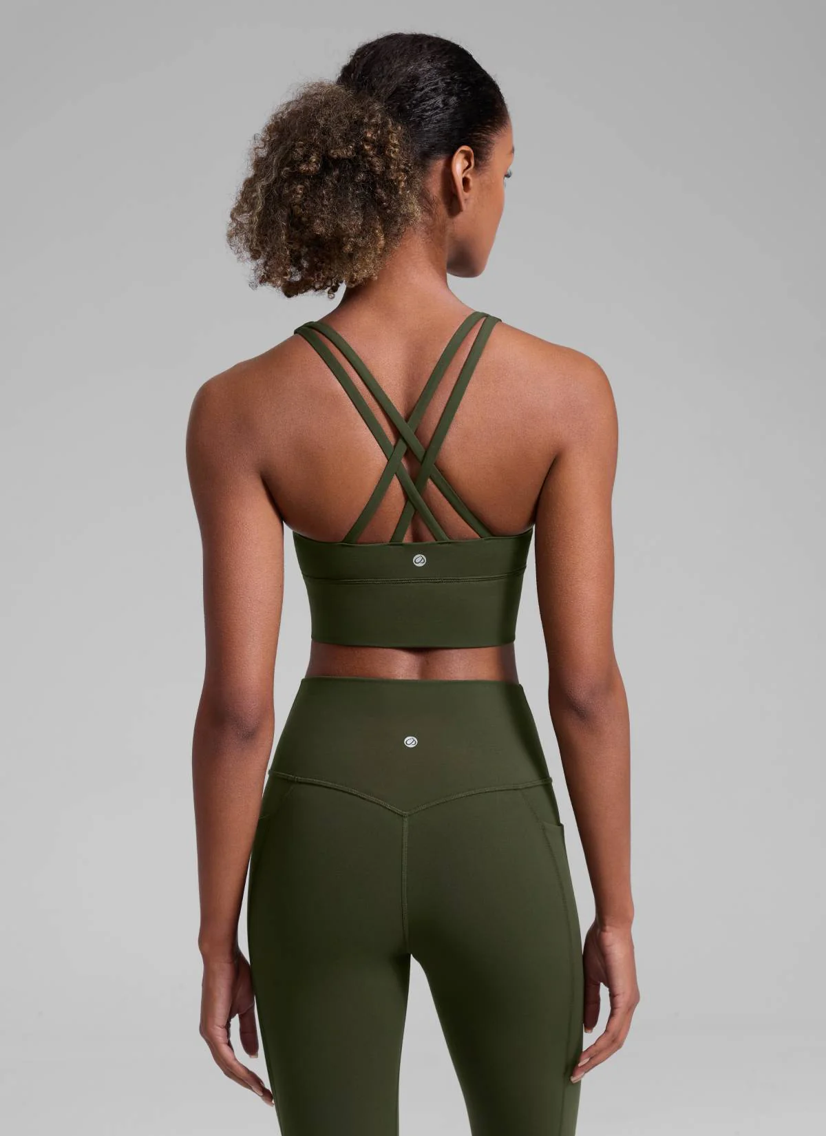 Nakedfeel Longline Criss Cross Back Bra - Image 13