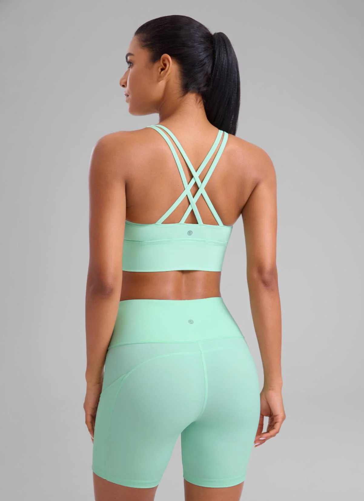 Nakedfeel Longline Criss Cross Back Bra - Image 8