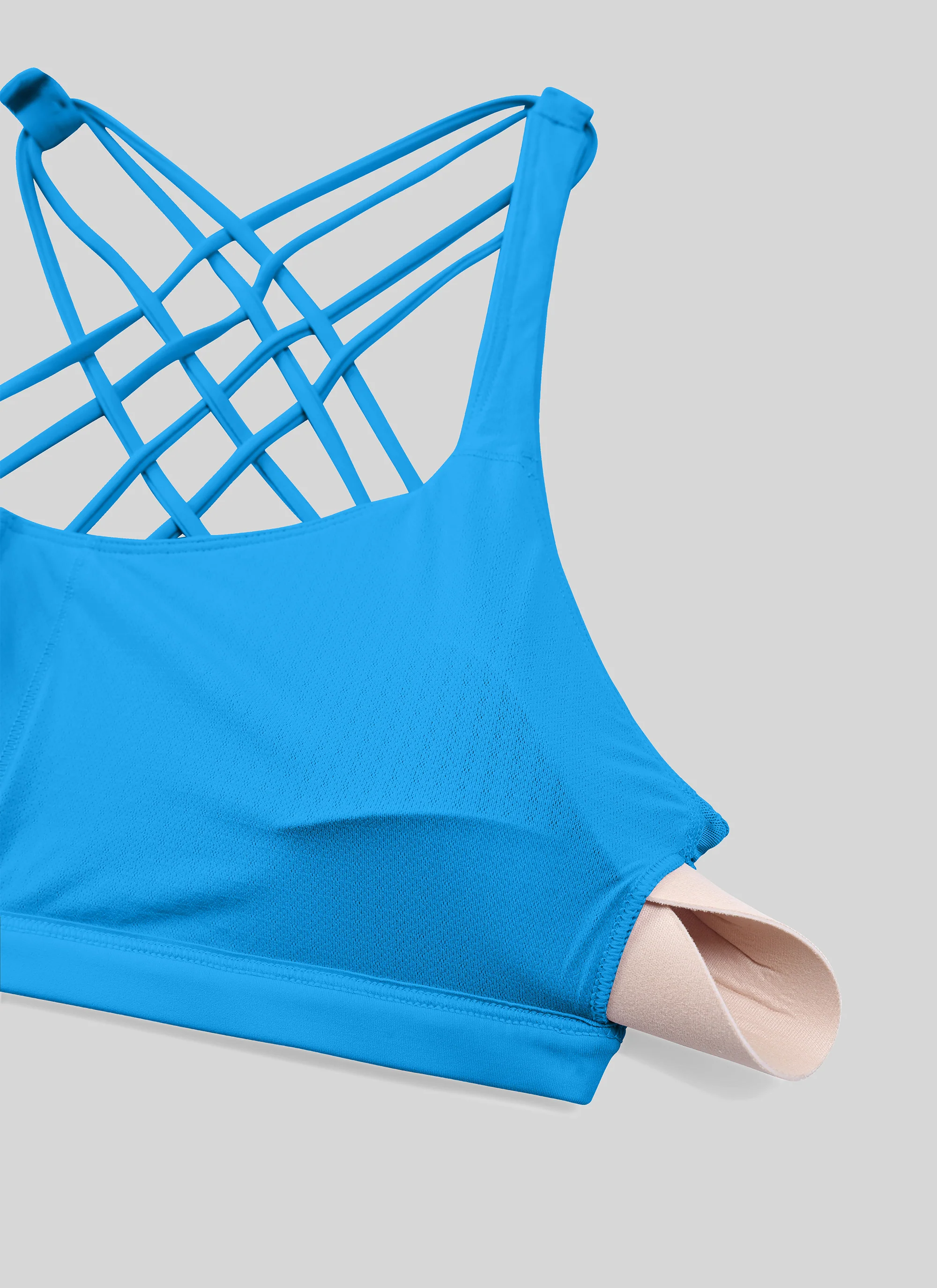 Nakedfeel Low Cut Strappy Bra (8 Straps) - Image 28