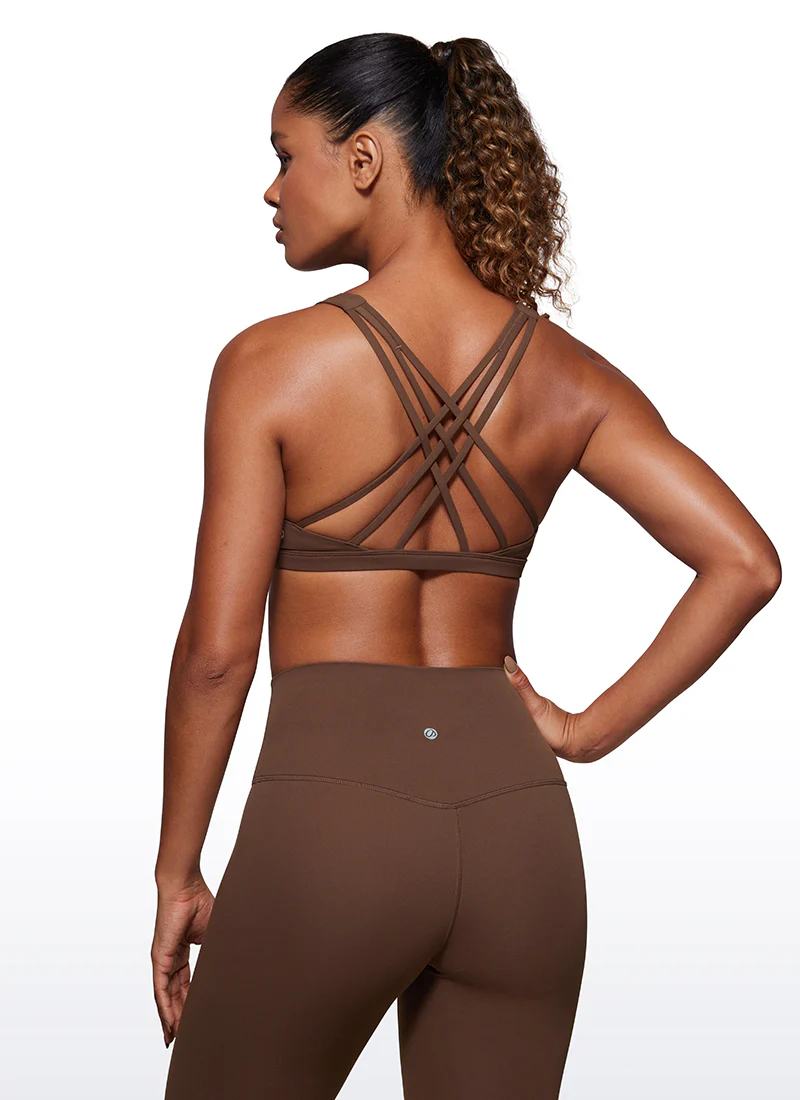Brushed Nakedfeel Bra Criss Cross Back - Image 11