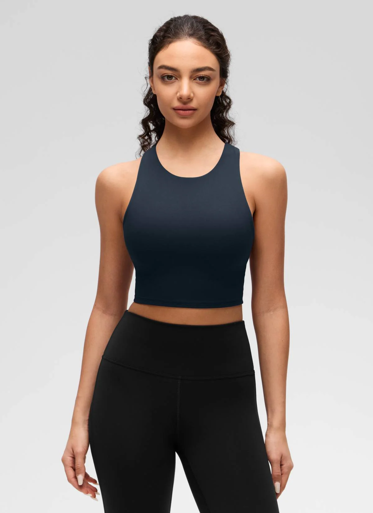 Butterluxe High Neck Built in Bra Tank - Image 6