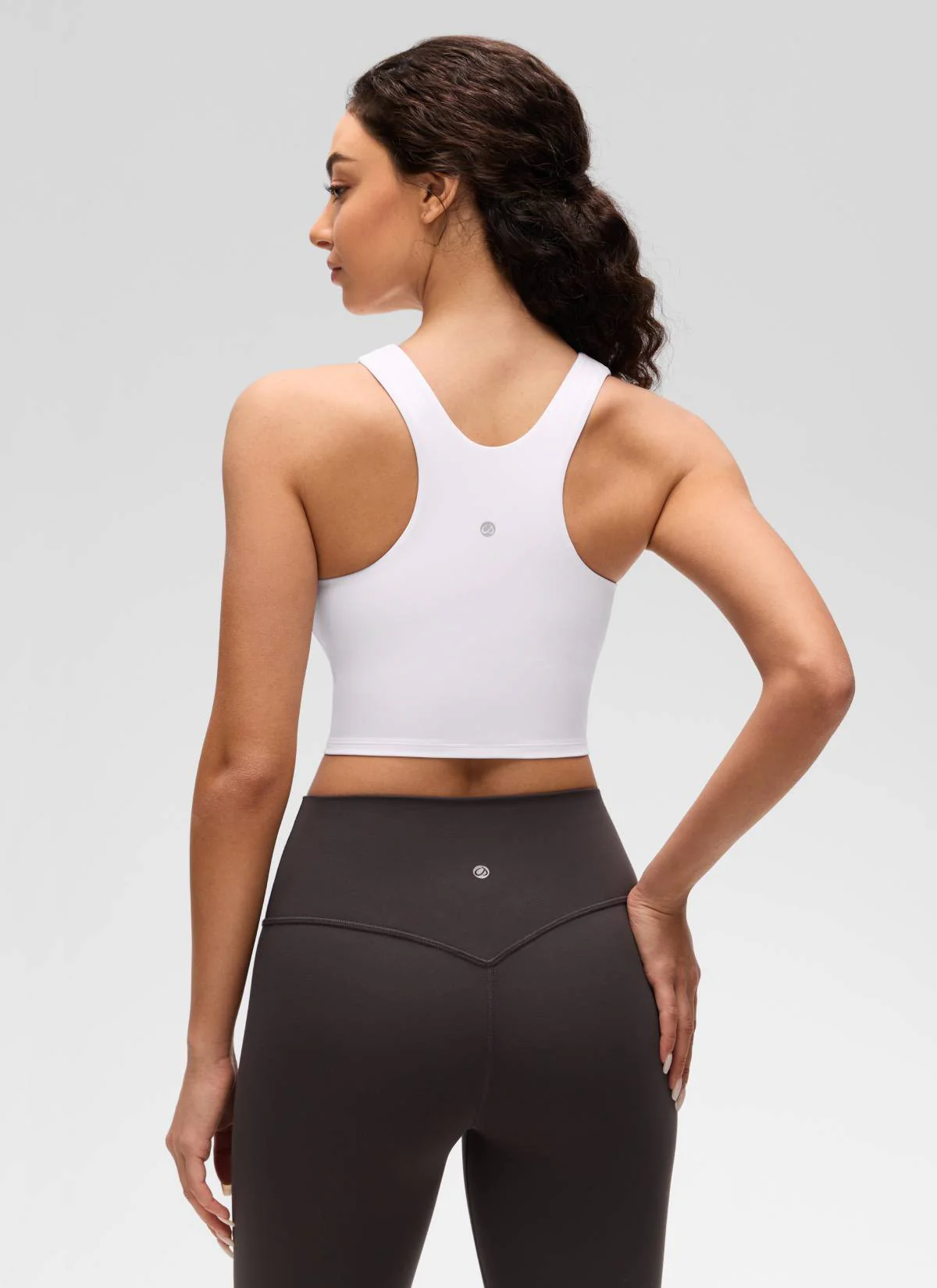Butterluxe High Neck Built in Bra Tank - Image 2