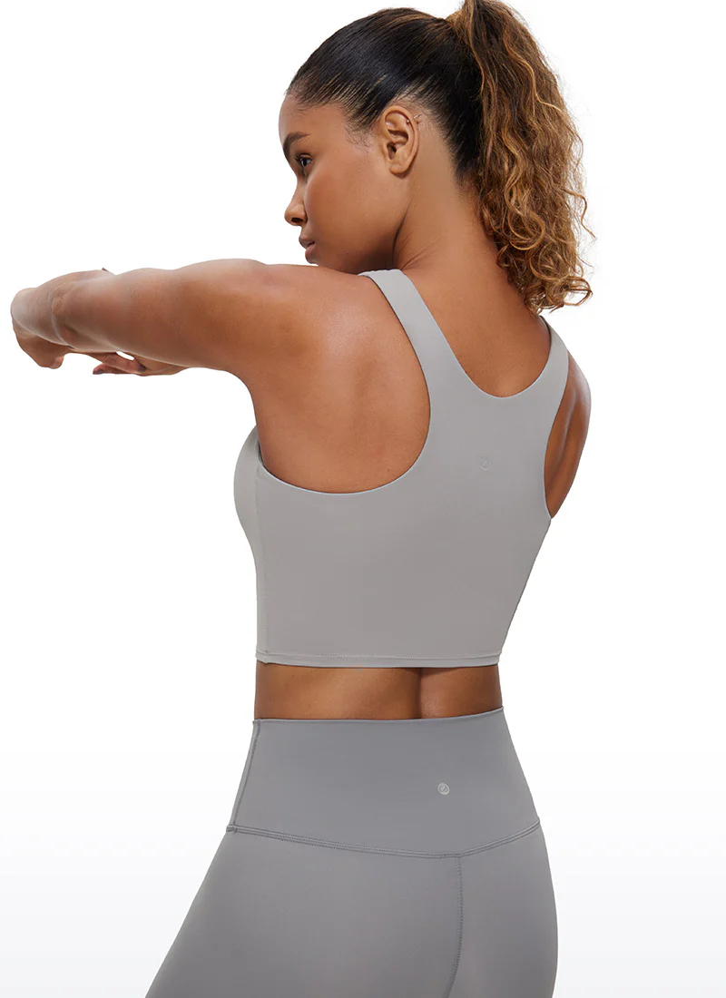 Butterluxe High Neck Built in Bra Tank - Image 12