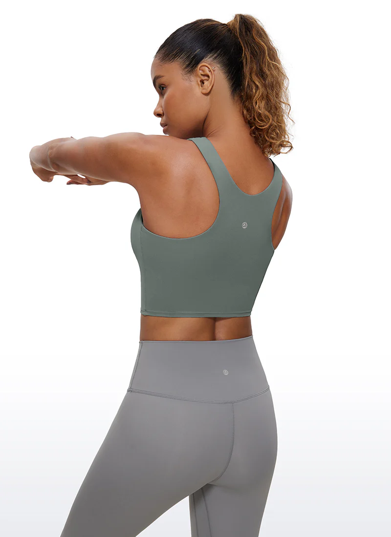Butterluxe High Neck Built in Bra Tank - Image 17