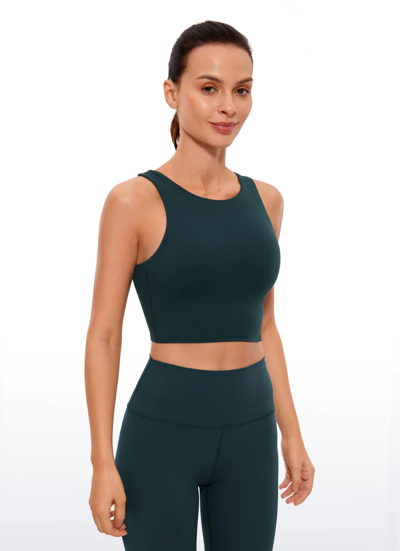 Butterluxe High Neck Built in Bra Tank - Image 5