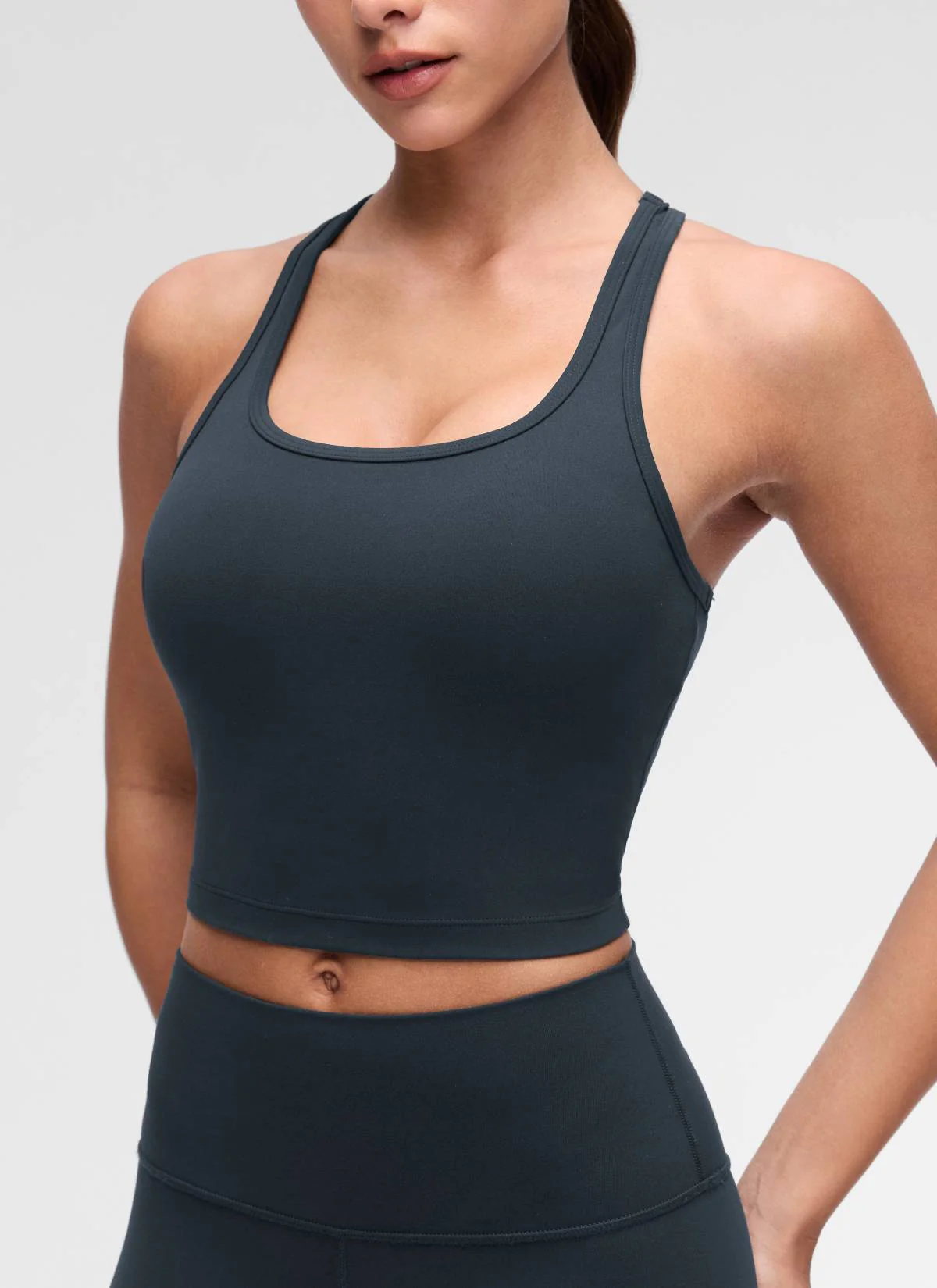 Butterluxe Racerback Built in Bra Tank - Image 27