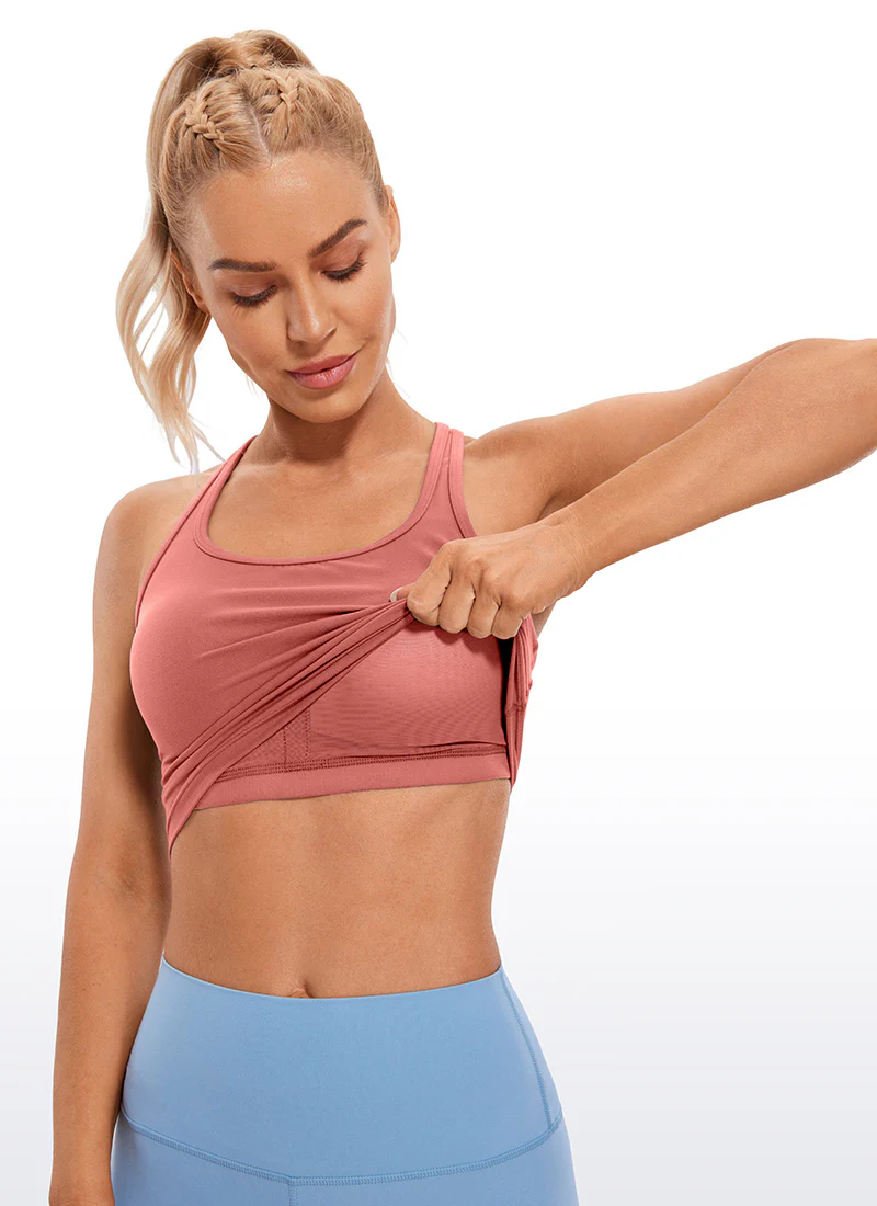 Butterluxe Racerback Built in Bra Tank - Image 3