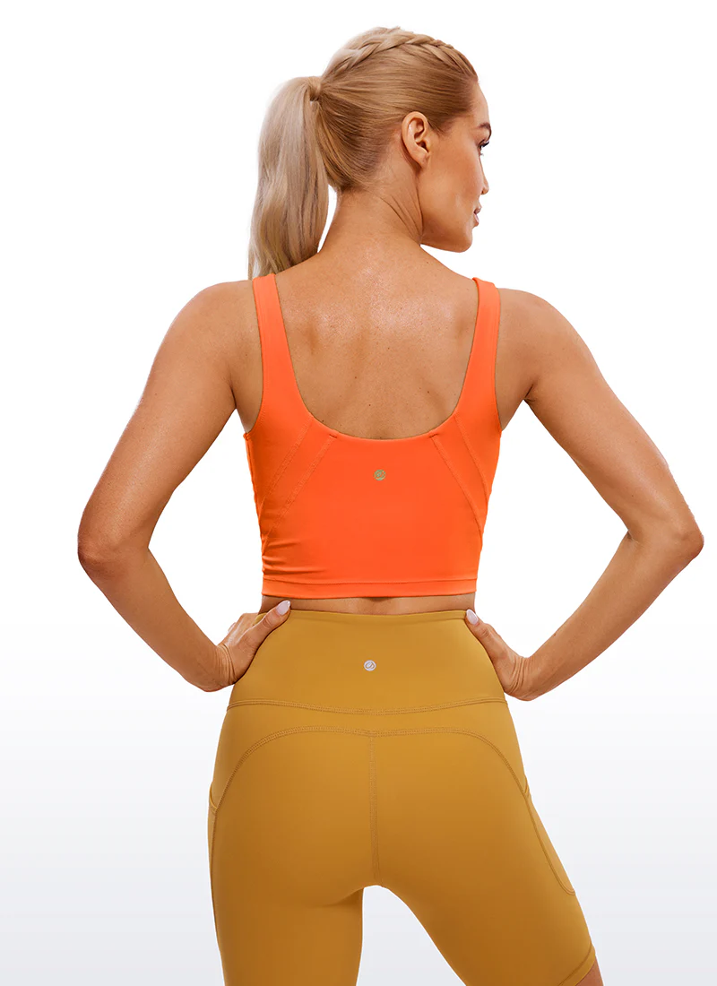 Butterluxe V Neck Built in Bra Tank - Image 9