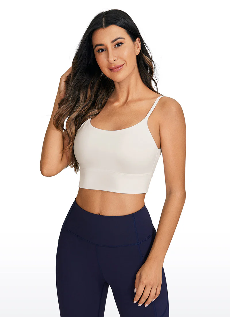 Brushed Nakedfeel Longline Adjustable Bra - Image 18