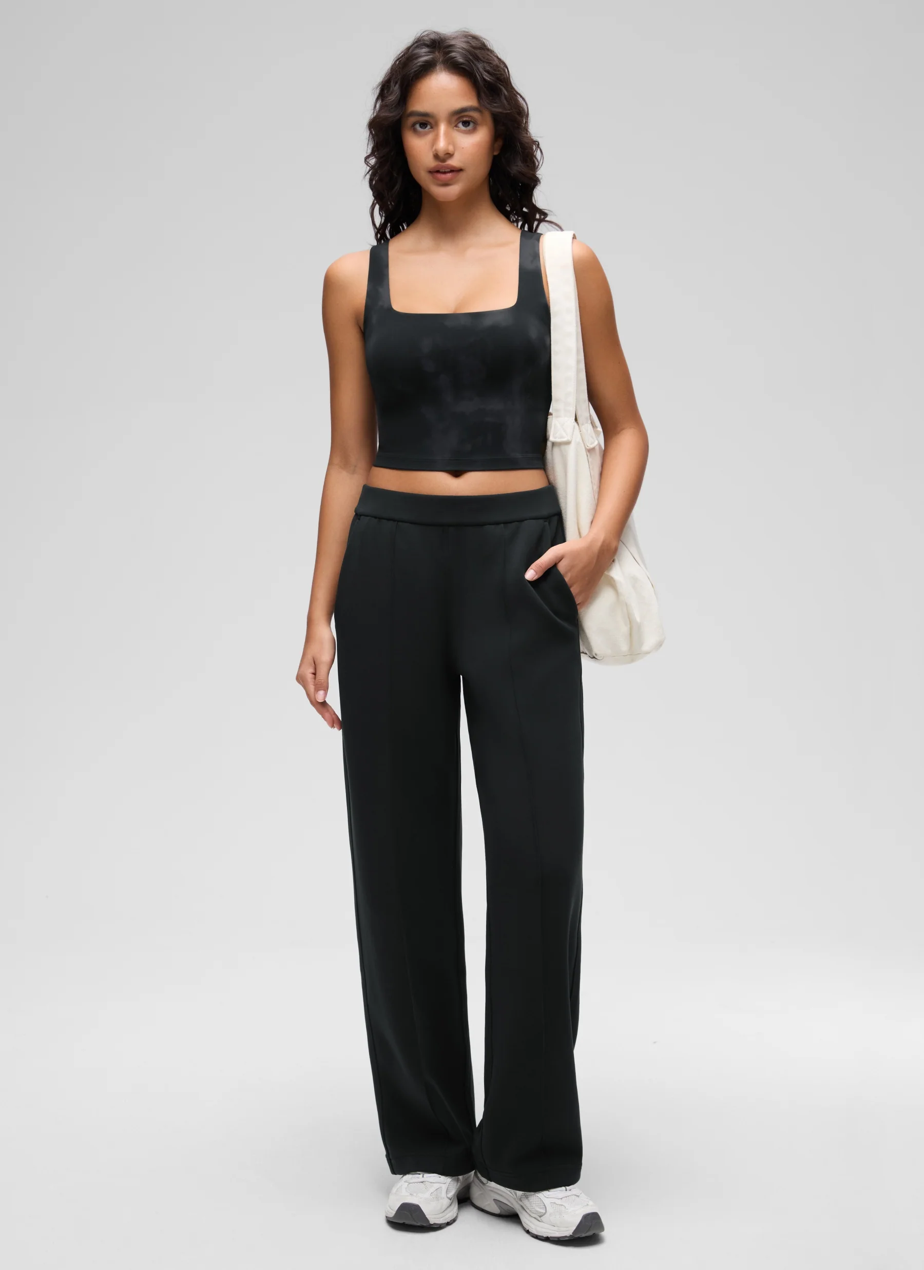Butterluxe Square Neck Built in Bra Tank - Image 3