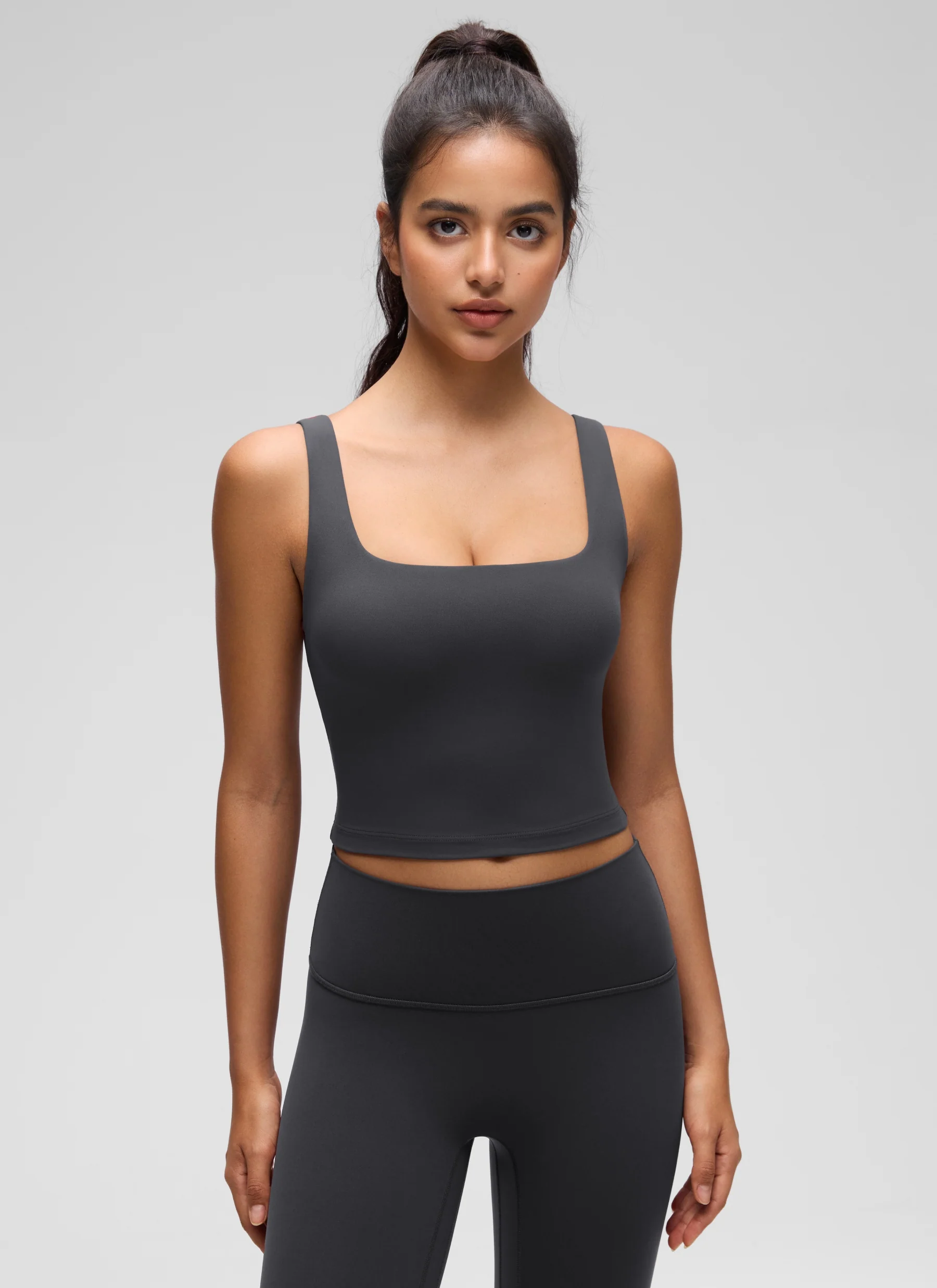 Butterluxe Square Neck Built in Bra Tank - Image 15