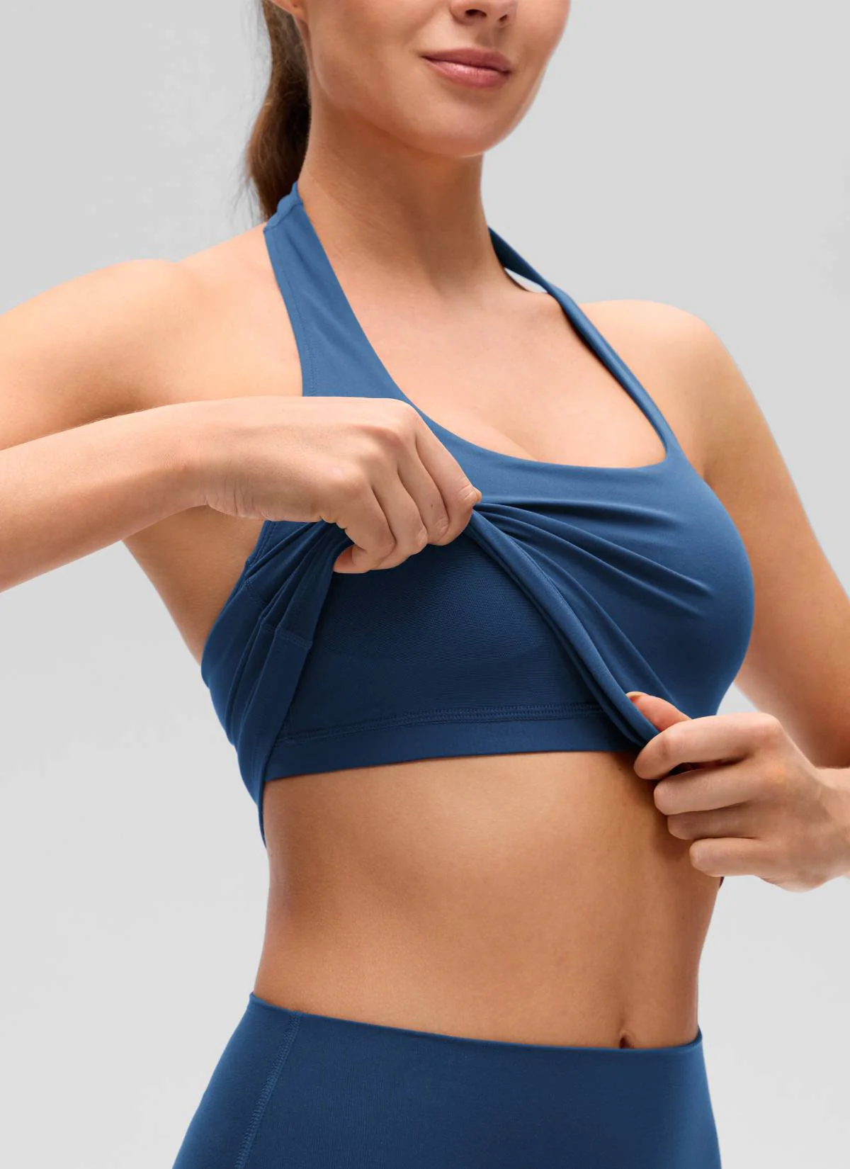 Butterluxe Built in Bra Halter Tank - Image 26