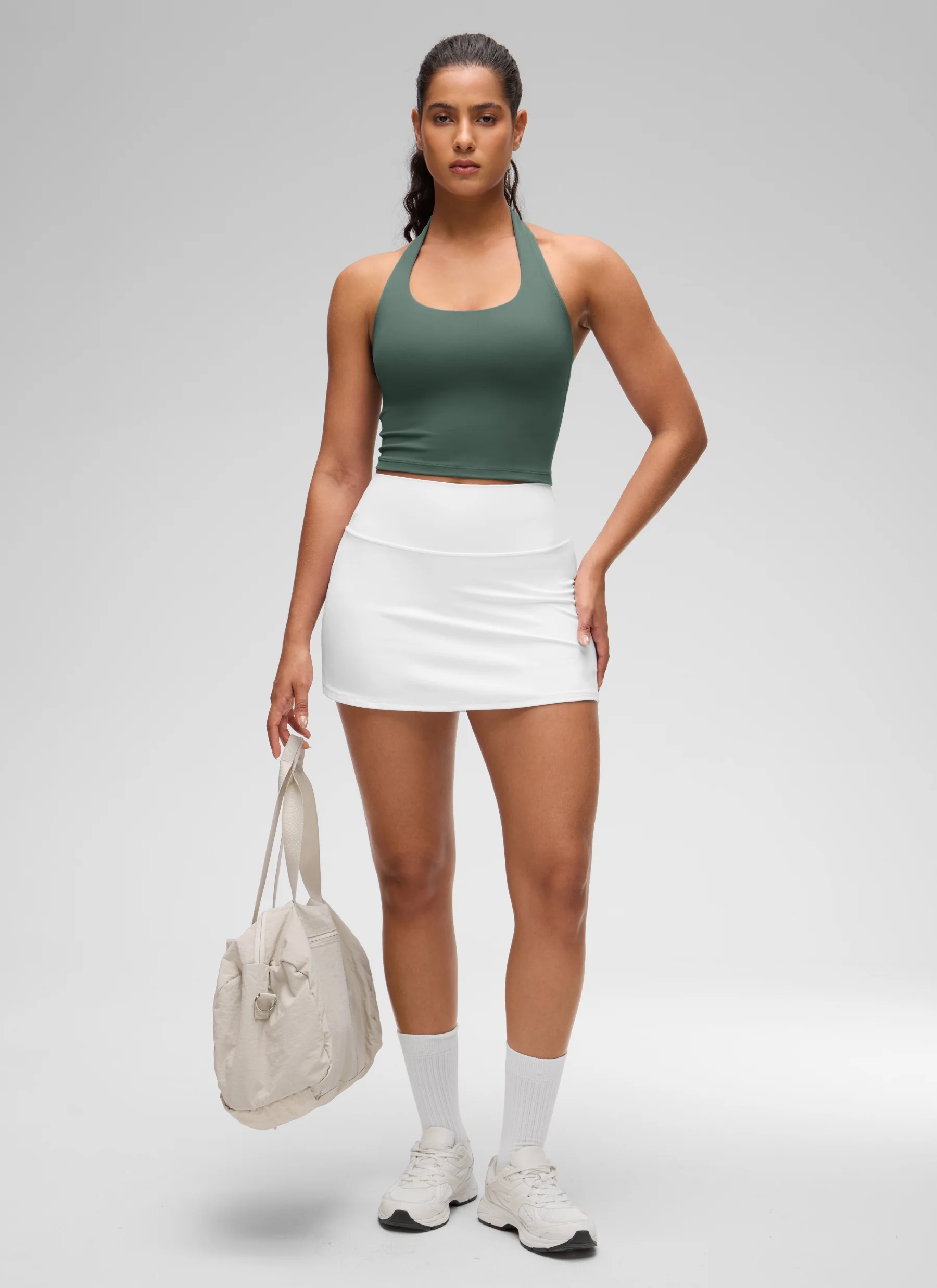 Butterluxe Built in Bra Halter Tank - Image 29