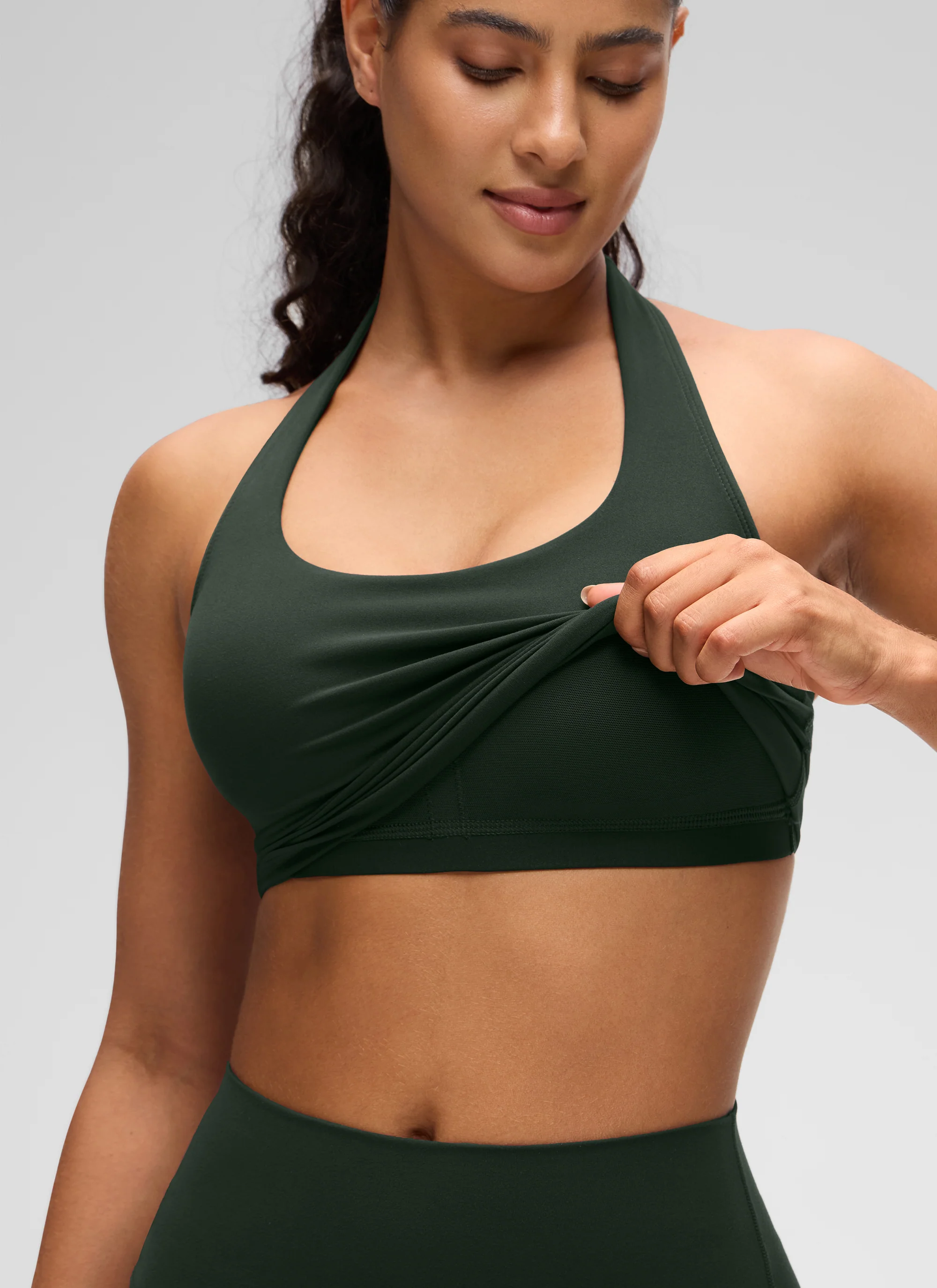 Butterluxe Built in Bra Halter Tank - Image 9