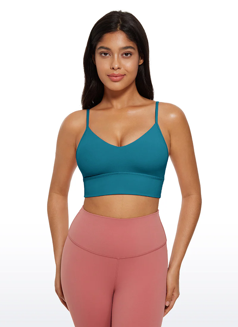Butterluxe V Neck Longline Sports Bra - Image 5