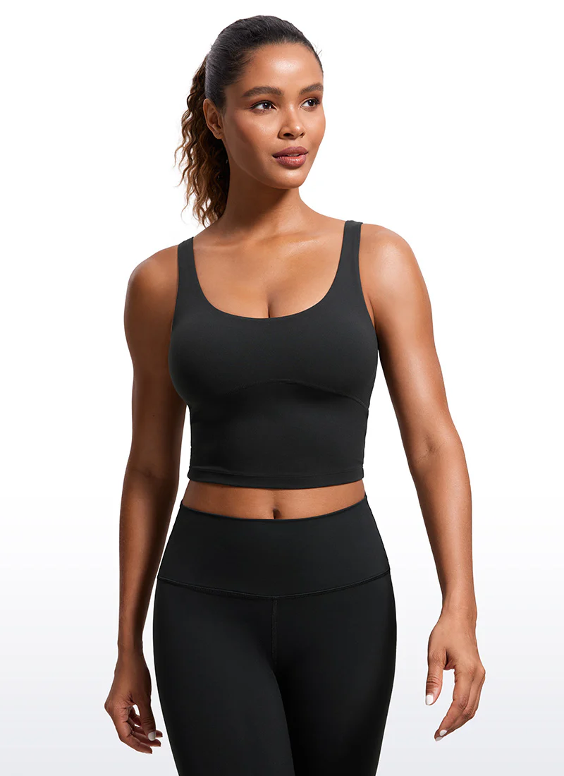 Butterluxe U Back Longline Built-in Bra Tanks - Image 6