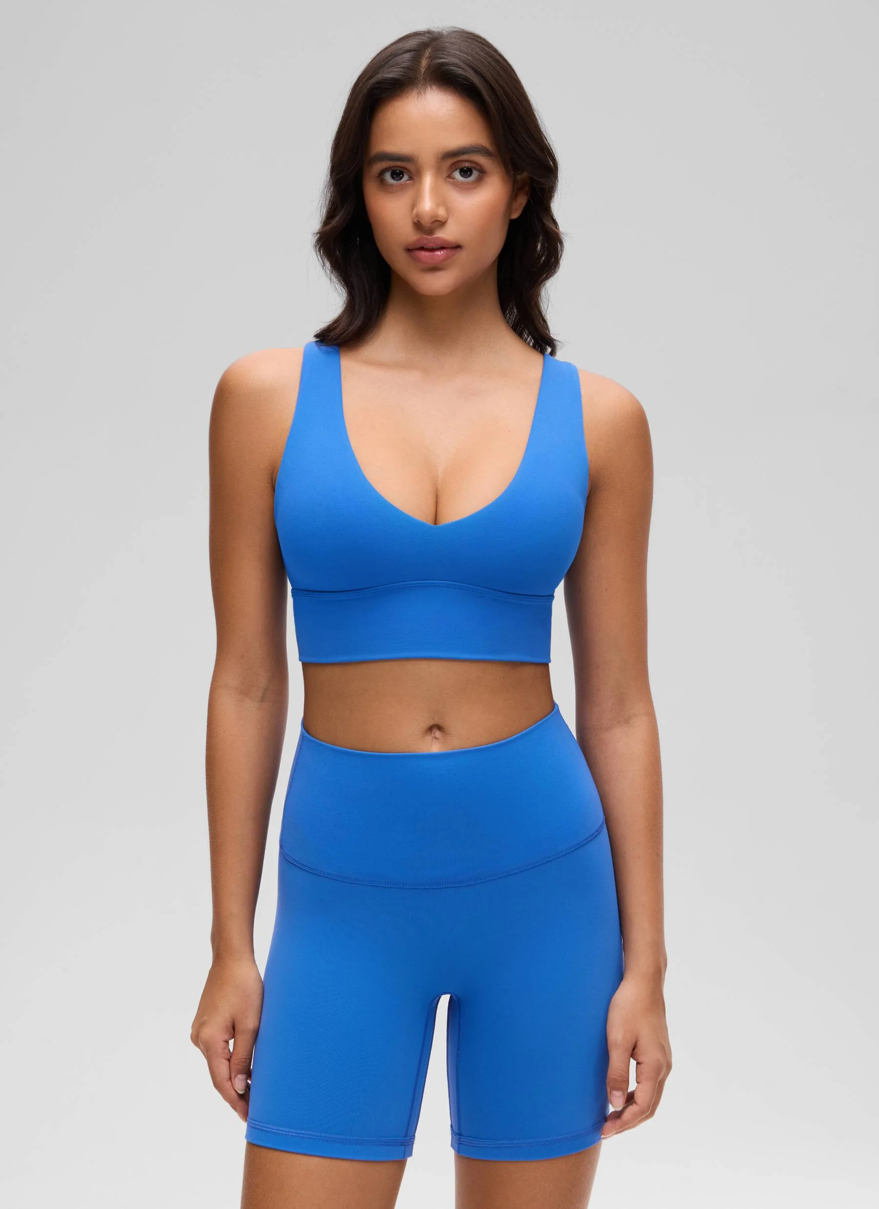 Butterluxe Deep V Neck Longline Sports Bra - Image 33