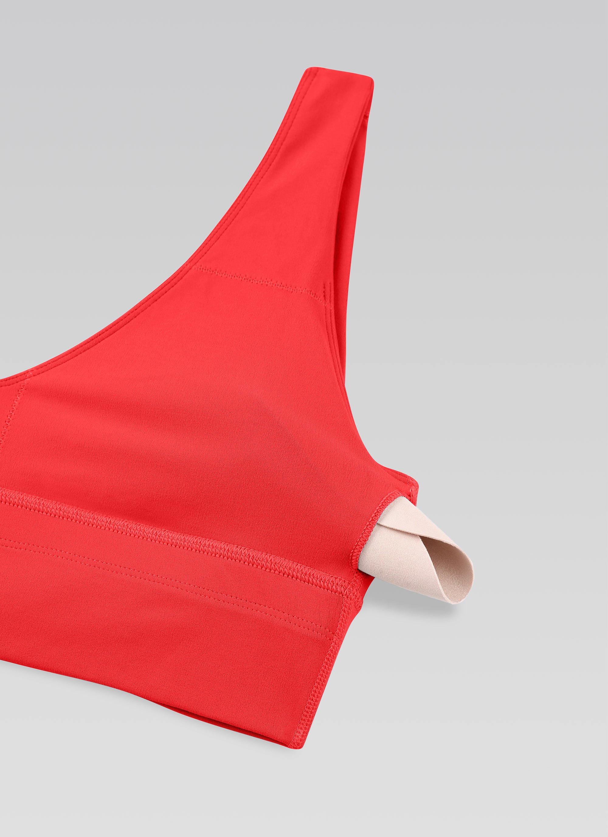 Butterluxe Deep V Neck Longline Sports Bra - Image 52