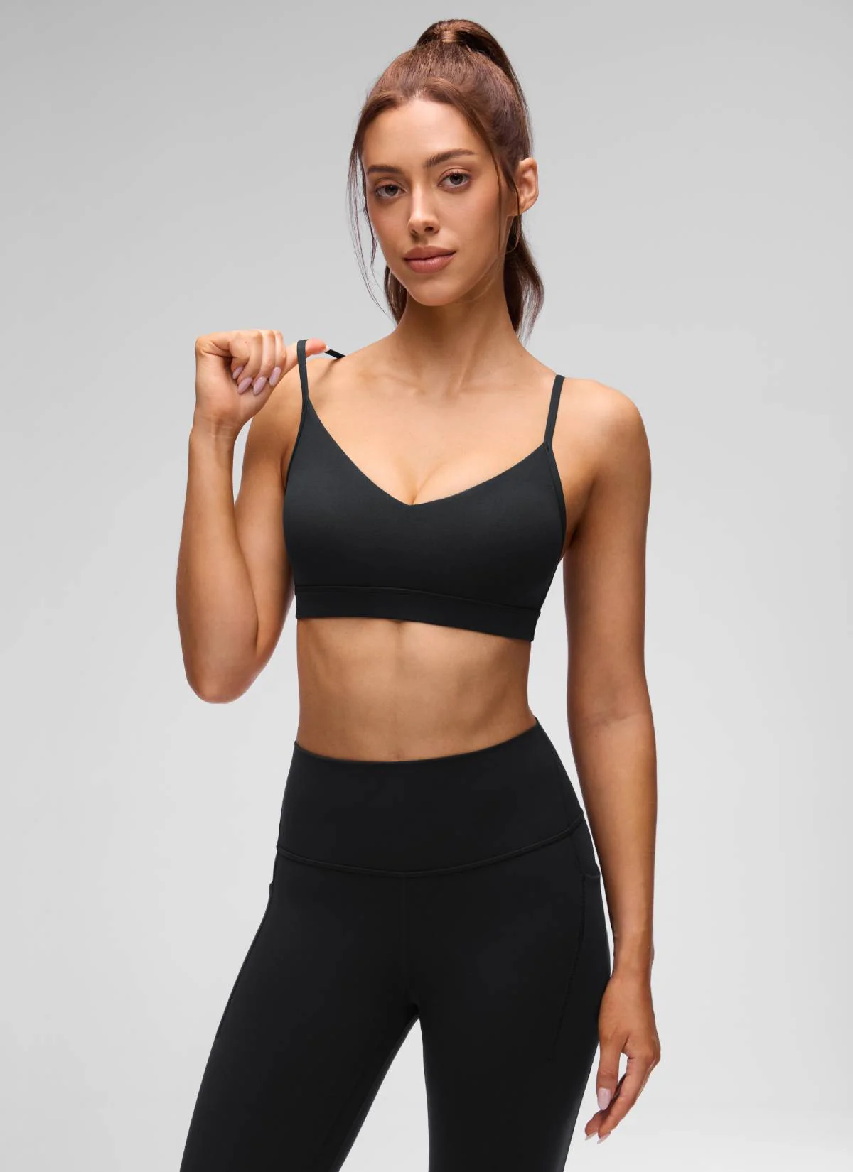 Butterluxe V Neck Spaghetti Strap Bra - Image 16