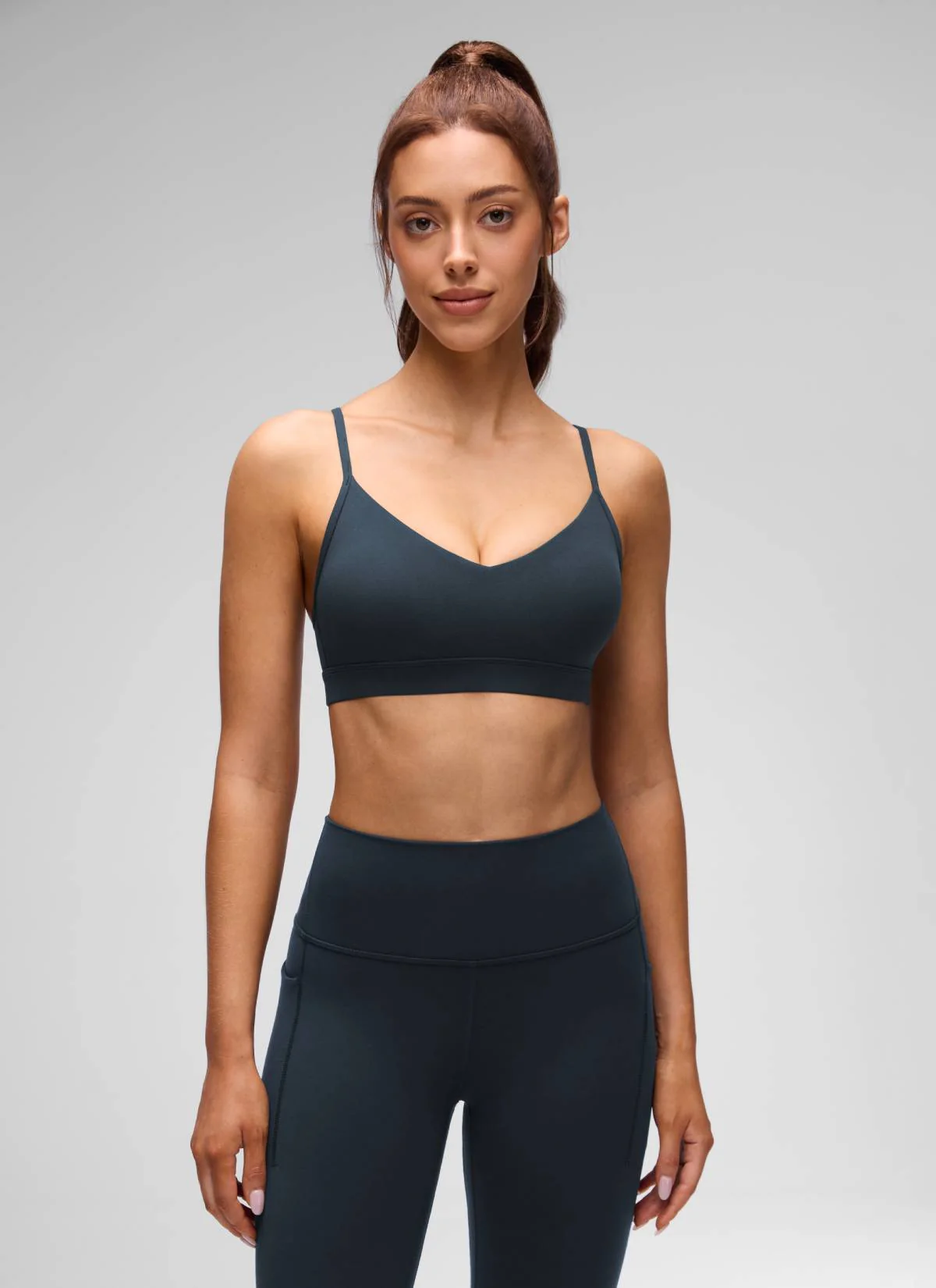 Butterluxe V Neck Spaghetti Strap Bra - Image 27
