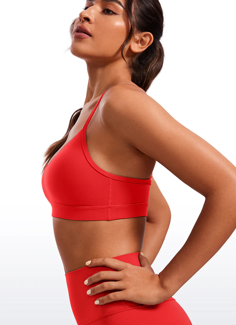 Butterluxe V Neck Spaghetti Strap Bra - Image 61