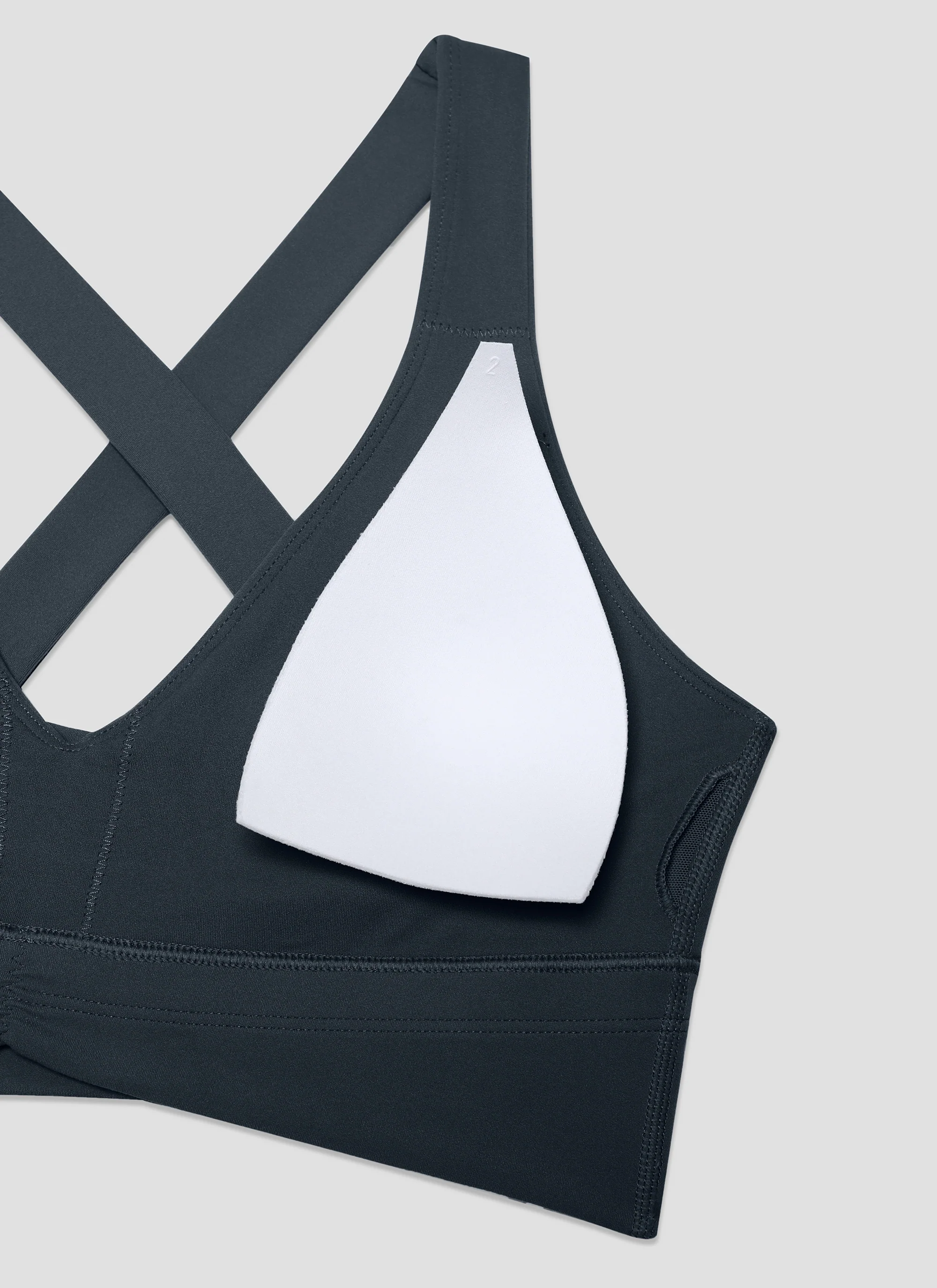 Butterluxe V Neck Ruched Longline Bras - Image 29