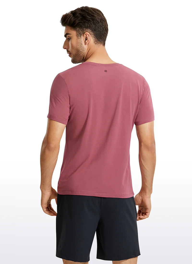 Pima Cotton Henley Short Sleeves - Image 13