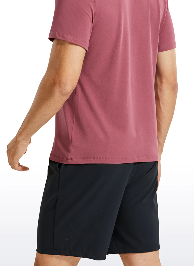 Pima Cotton Henley Short Sleeves - Image 14