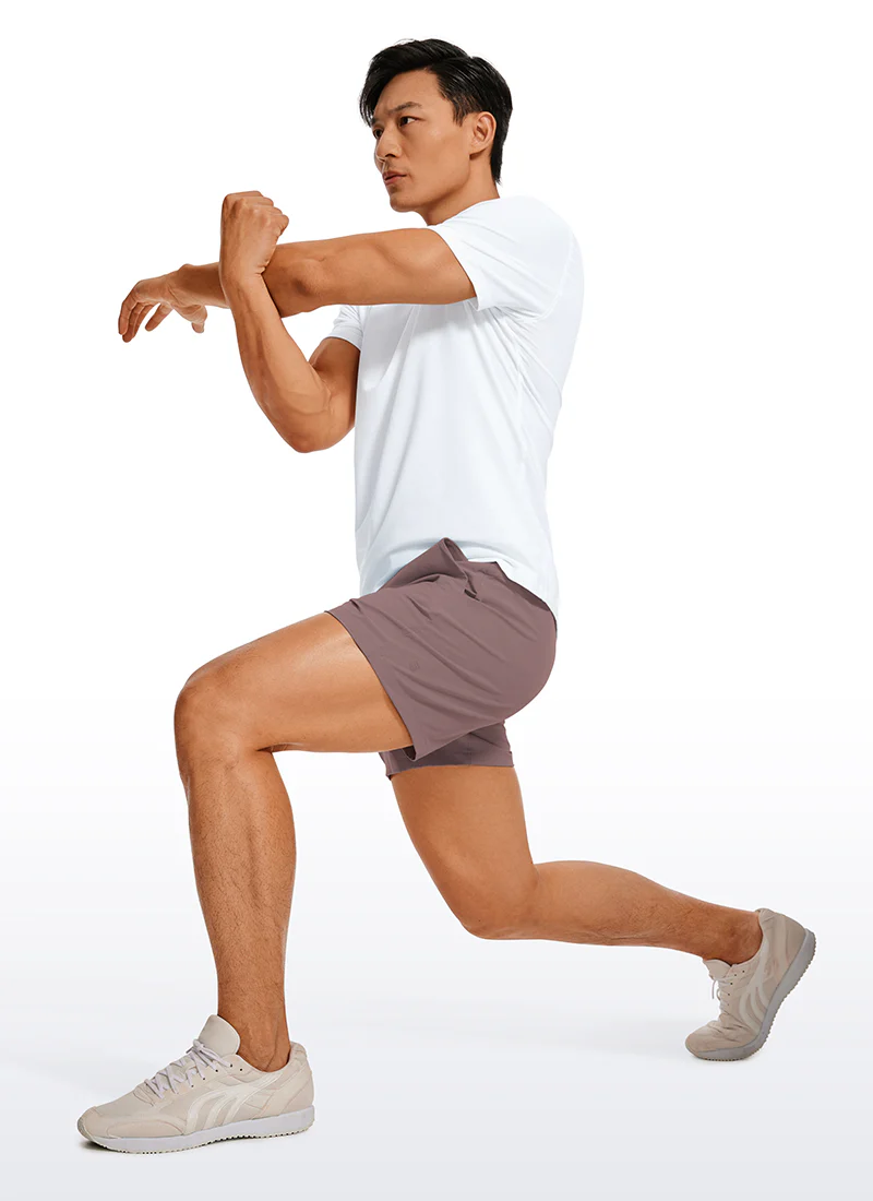 Feathery-Fit Workout Shorts 5''- Linerless - Image 33