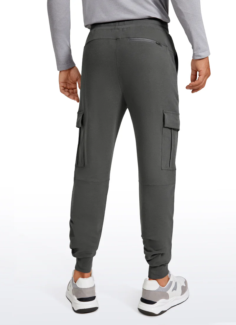 Stretch Classic-Fit Sweatpants with Multi Pockets 29" - Image 10