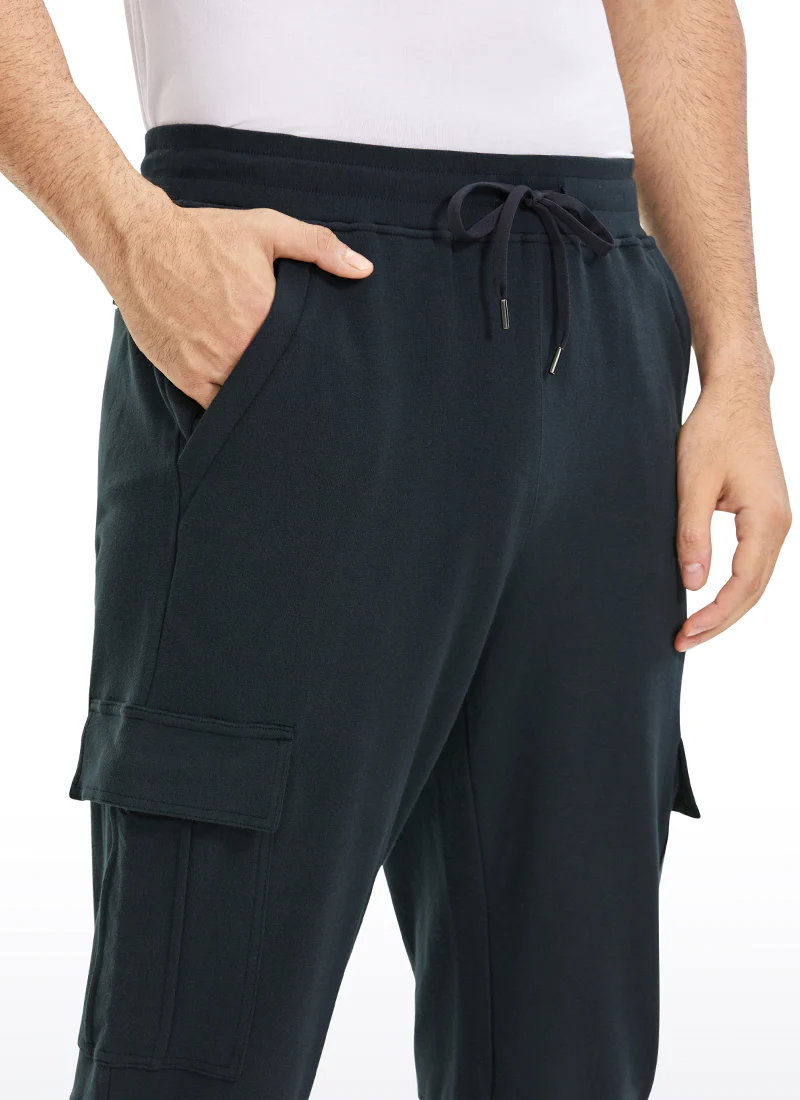 Stretch Classic-Fit Sweatpants with Multi Pockets 29" - Image 19