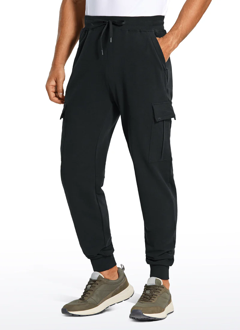 Stretch Classic-Fit Sweatpants with Multi Pockets 29" - Image 5