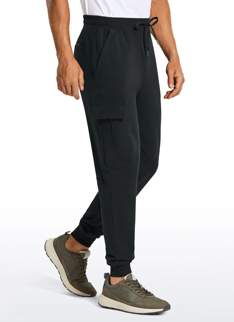 Stretch Classic-Fit Sweatpants with Multi Pockets 29" - Image 7