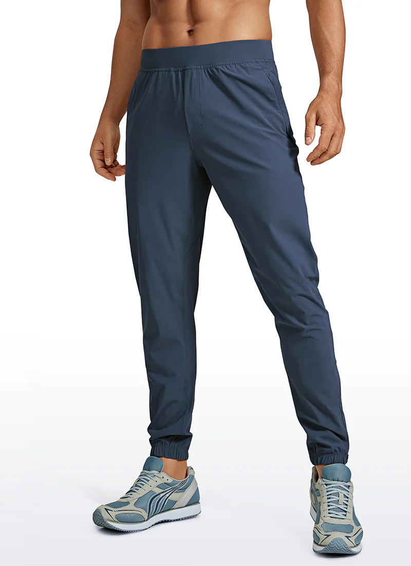 Lightweight Quick Dry Slim-Fit Joggers 29"-Zipper Pockets - Image 14