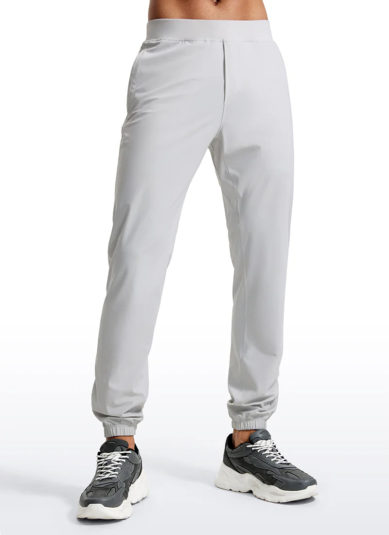 Lightweight Quick Dry Slim-Fit Joggers 31"-Zipper Pockets - Image 22