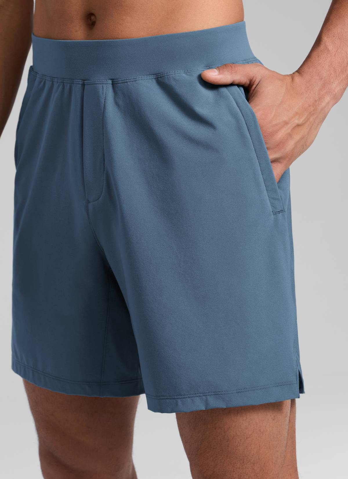 Feathery-Fit Soft Linerless Split Shorts 7" - Image 29