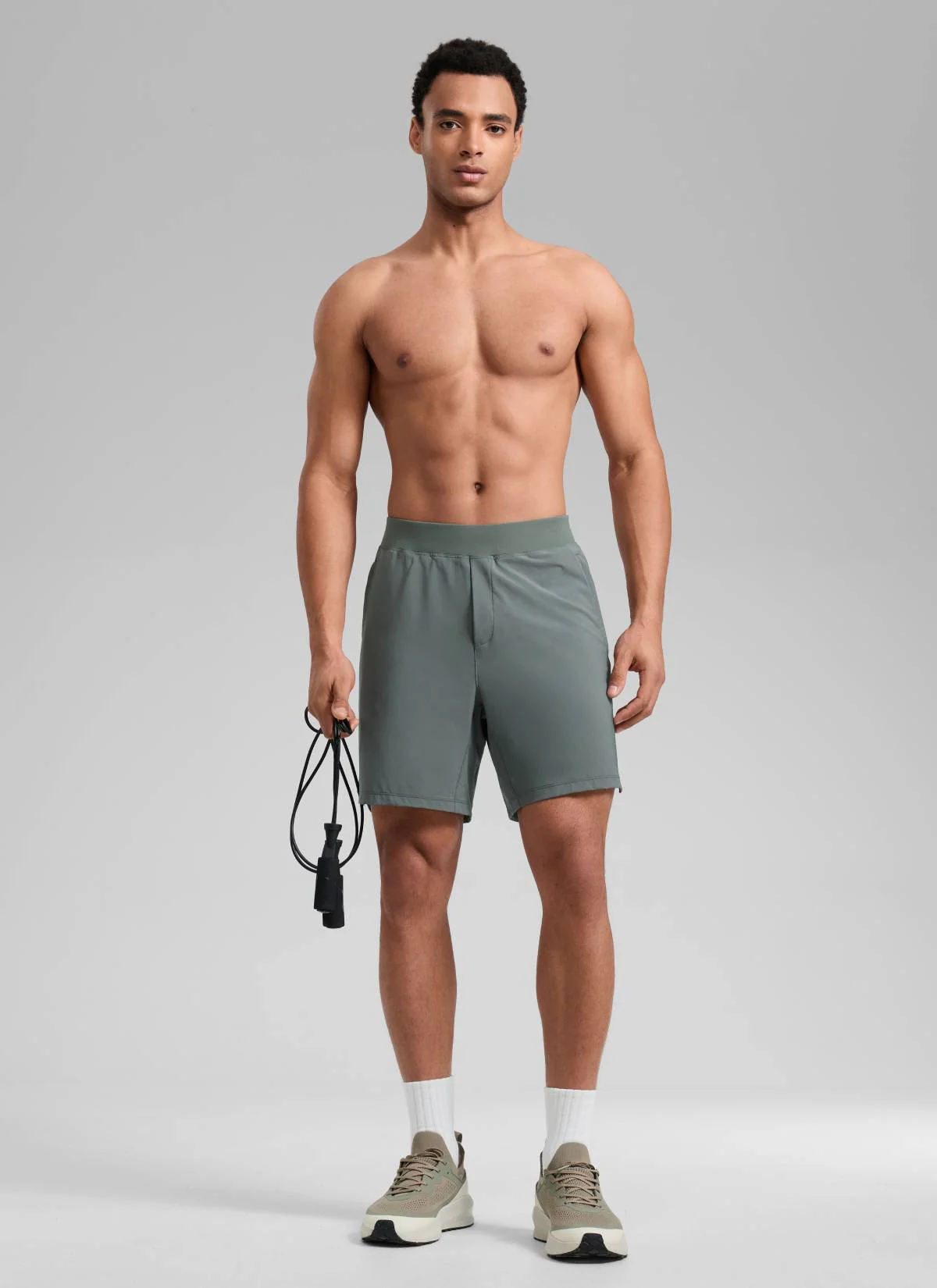 Feathery-Fit Soft Linerless Split Shorts 7" - Image 33