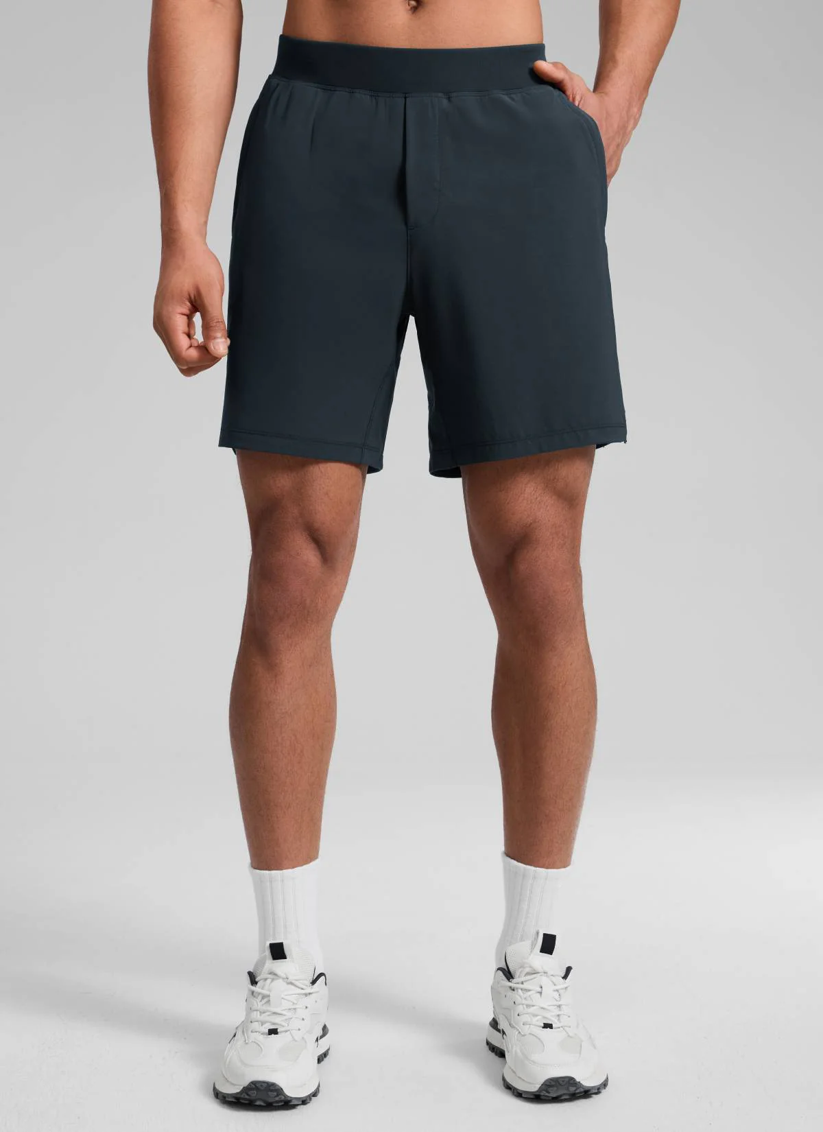 Feathery-Fit Soft Linerless Split Shorts 7" - Image 6