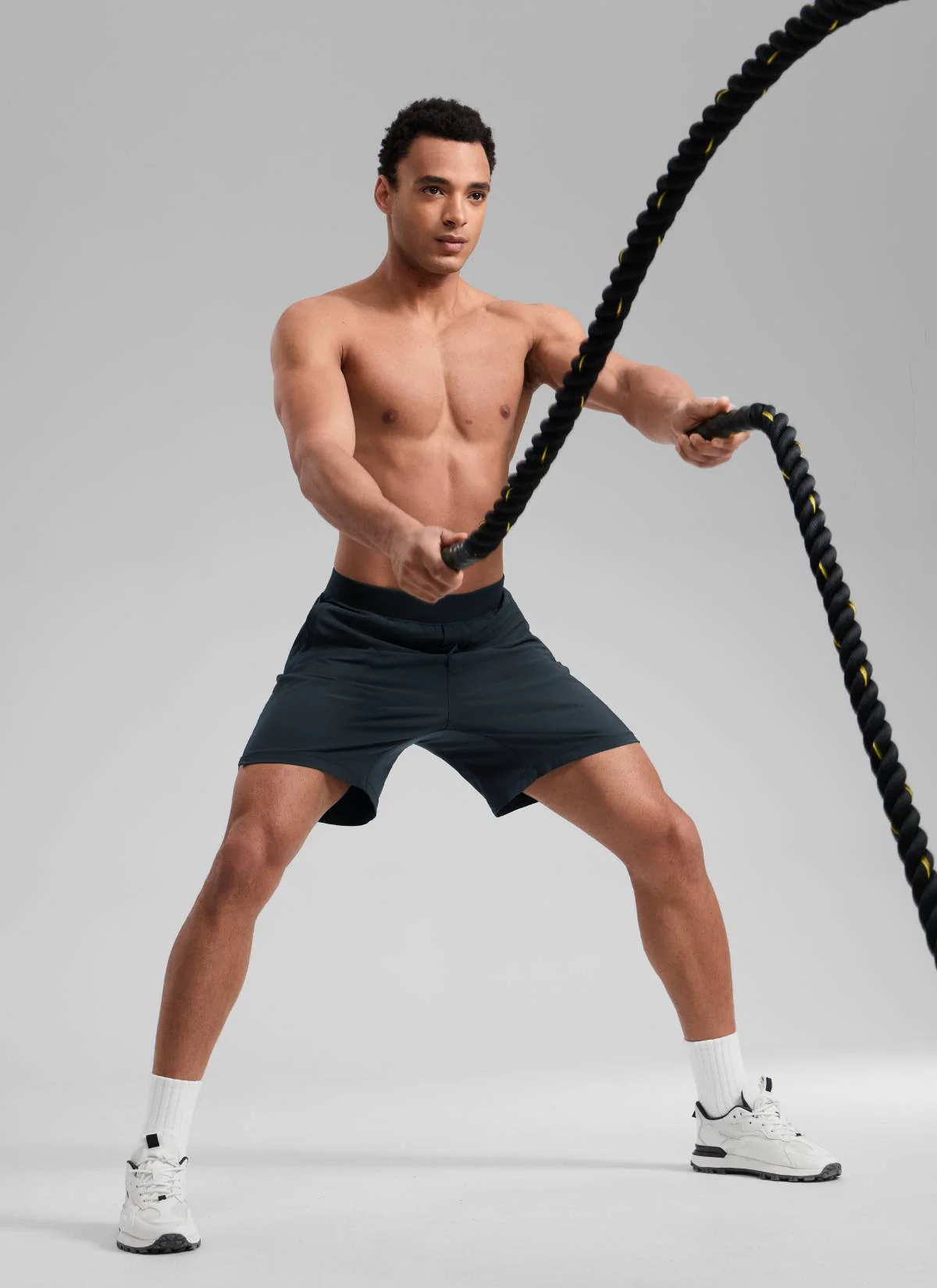 Feathery-Fit Soft Linerless Split Shorts 7" - Image 8
