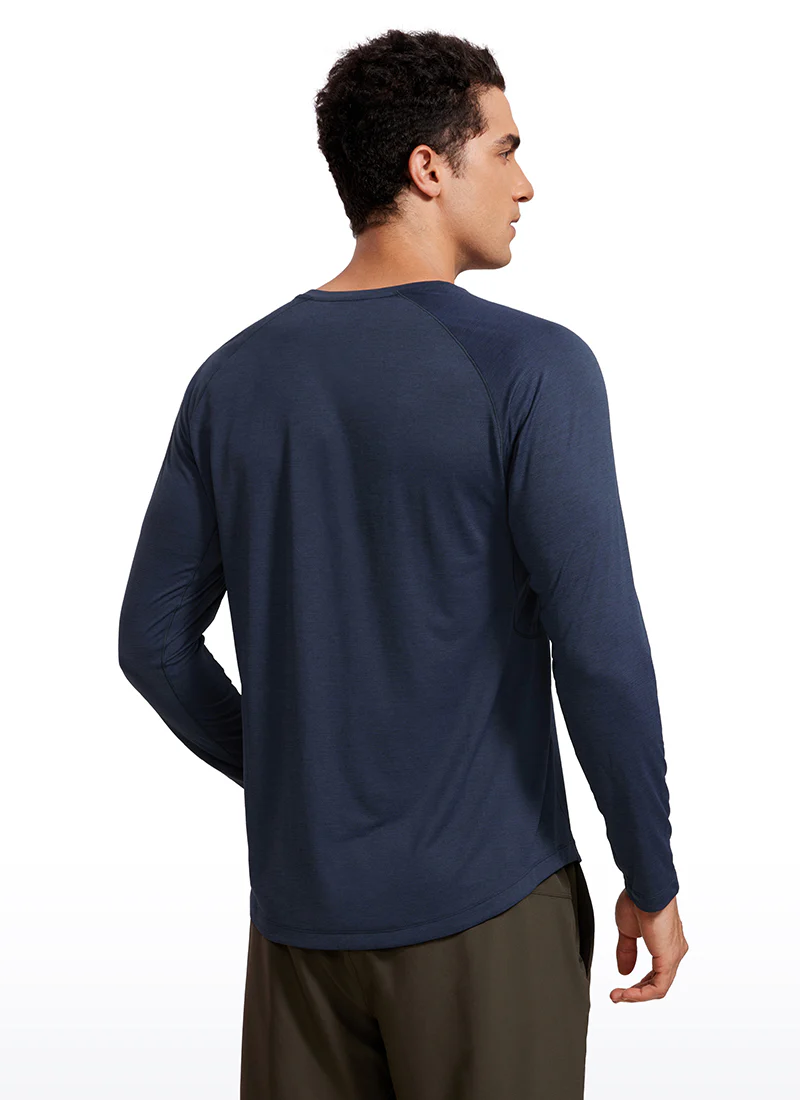Lightweight Rounded Scallop Bottom Long Sleeves - Image 34