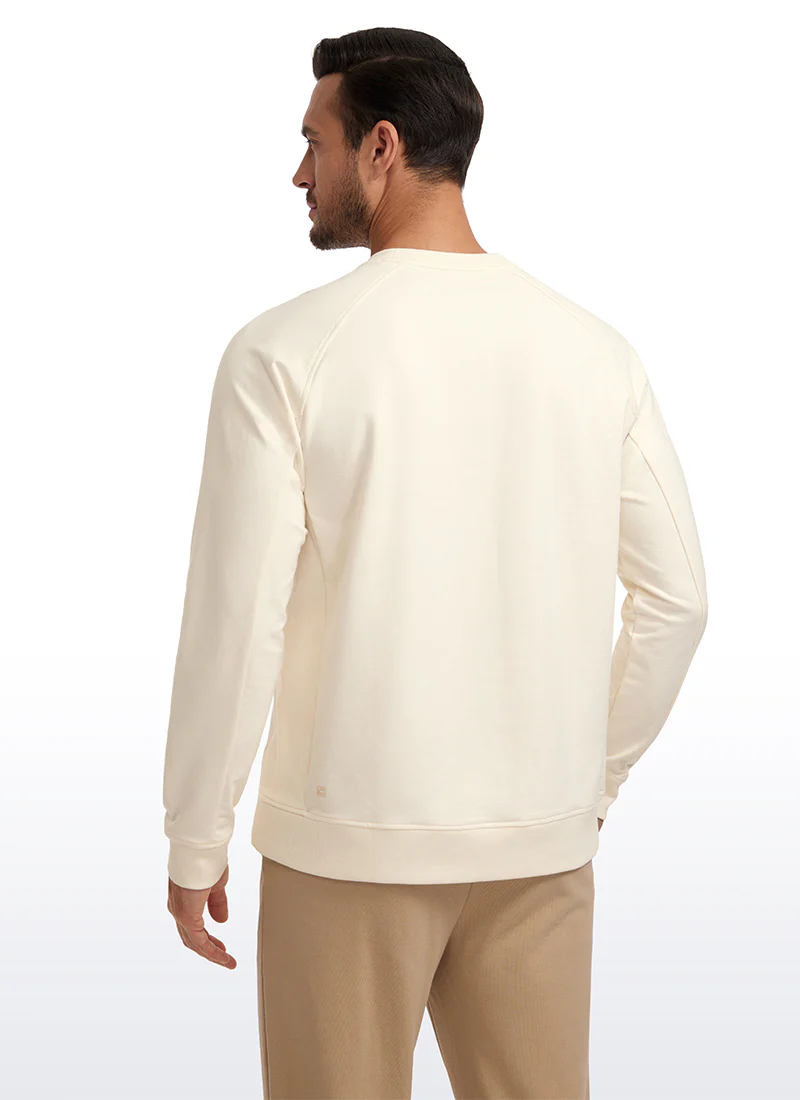 French Terry Pullover Sweatshirts with Zip Pockets - Image 15