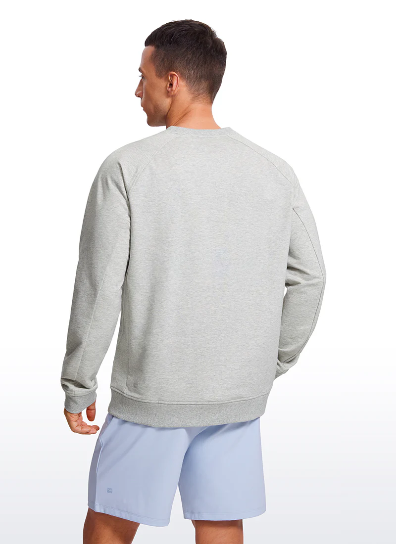 French Terry Pullover Sweatshirts with Zip Pockets - Image 24
