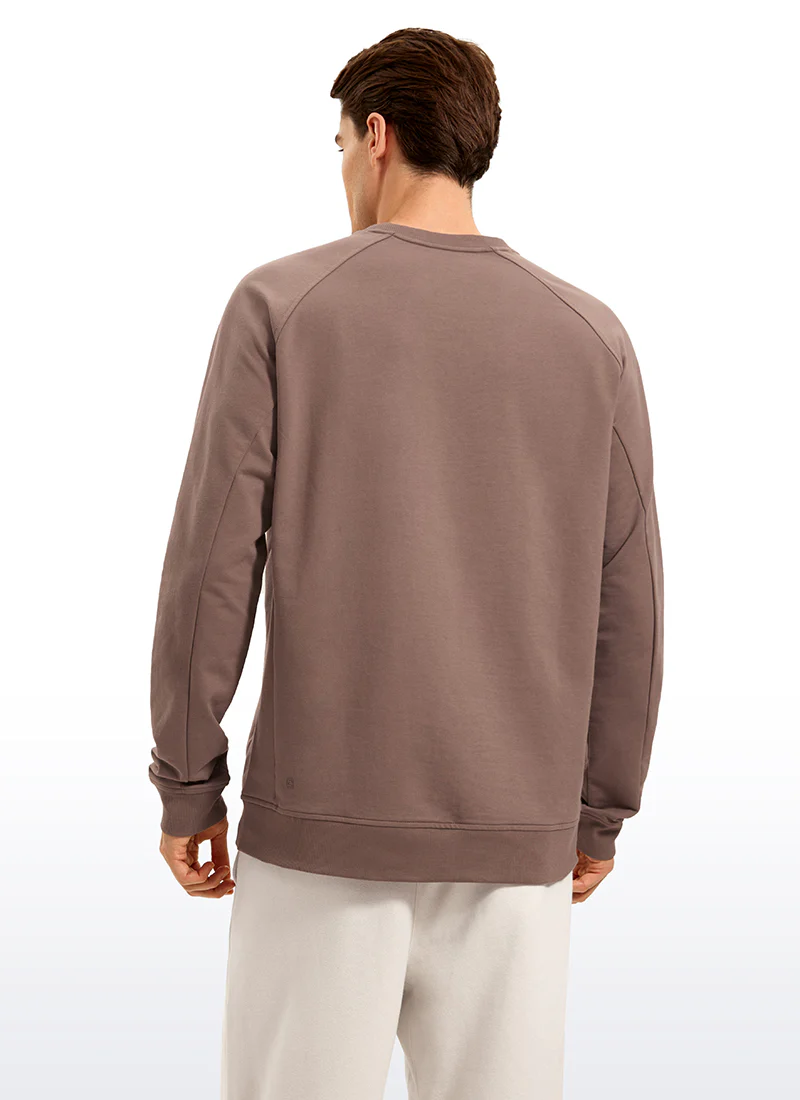 French Terry Pullover Sweatshirts with Zip Pockets - Image 29